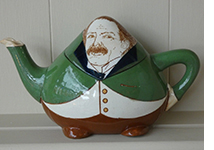 Wileman Foley Intarsio Lloyd George tea pot